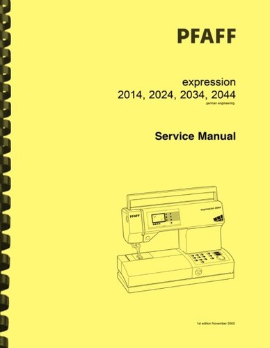 Pfaff expression 2014 - pfaff,