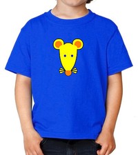 T-SHIRT TOPO TIP MAGLIETTA TOPOTIP CARTONE ANIMATO BIMBO A SCELTA CON NOME