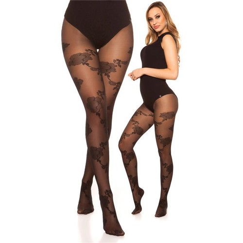 Collant sexy donna - in, nylon