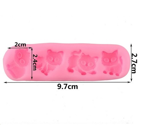 Stampo silicone gatto gattino