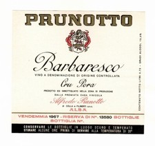 Etichetta vintage originale