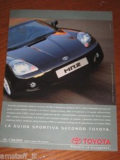 *AP30= TOYOTA MR2 =PUBBLICITA'=ADVERTISING=WERBUNG=COUPURE=