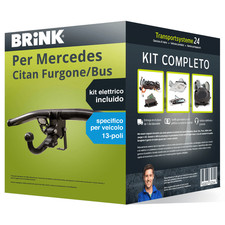 Gancio traino estr. per