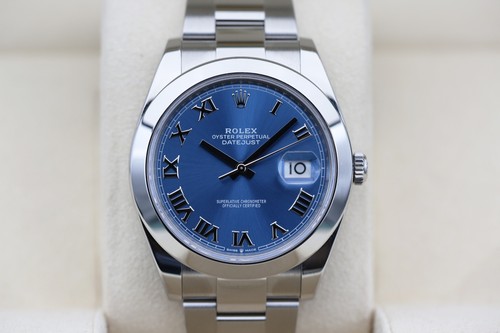 Rolex 126300 blu azzurro - rolex,