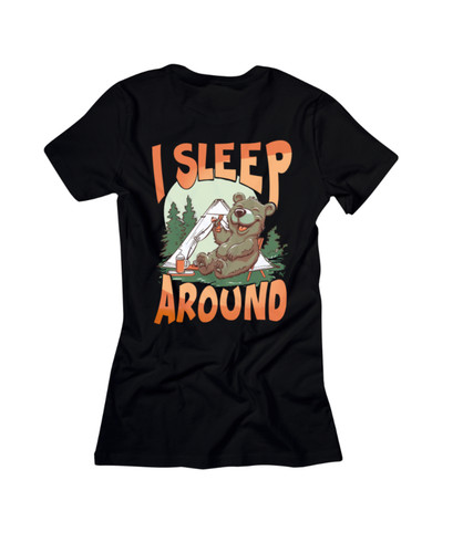 Shirt scritta stampa orso - scritta,