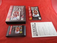 Tecmo super hockey sega - tecmo, (sega