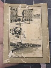 1901 Reggio Calabria Quaderno