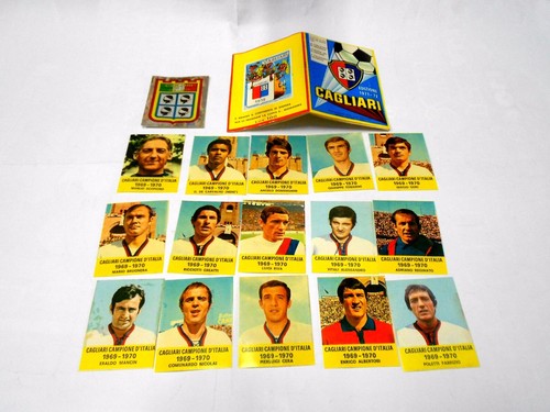 Cagliari 1971 mini album - cagliari,