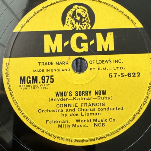 Connie francis who sorry - connie, who's