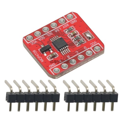 I2c digital mcp4728 - digital, 12