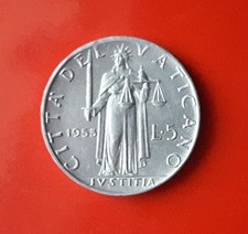 5 LIRE 1953 VATICANO [L372]