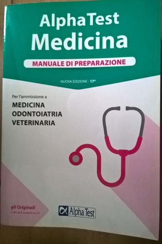 Alpha test medicina manuale - medicina,