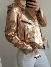 CAPPOTTO GIACCA BIKER ZARA PIG