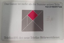 Scheda telefonica serie P Telefax 400 50 DM