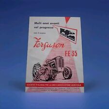 TRATTORI FERGUSON FE 35 PUBBLICITÀ DA RIVISTA Anni 50 ADVERTISING FARM TRACTOR 