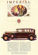 PUBBLICITA' 1929 AUTO LUSSO