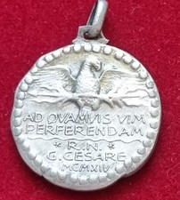 MEDAGLIA ARGENTO REGIA MARINA  REGIA NAVE DA BATTAGLIA CORAZZATA "GIULIO CESARE"