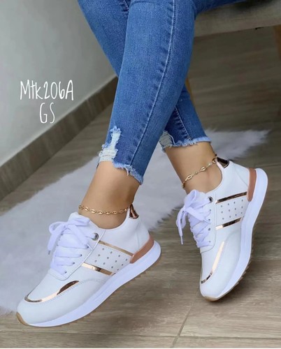 Scarpe sneakers donna plateau