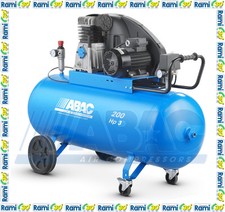 Compressore aria a cinghia professionale ABAC LINE A39 200 CM3 - 200 litri 3 HP