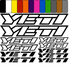 YETI Vinile Decal Stickers