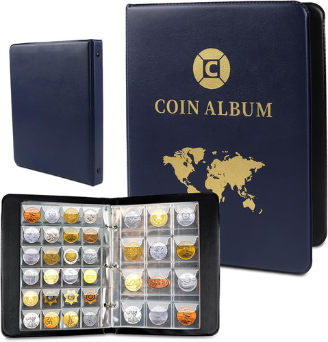 Album collezione monete 420 - monete,