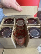 Pepsi Cola Set Da 6 Bicchieri Vintage Epoca Collezione 