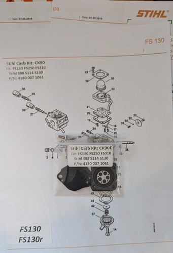 Kit carburatore