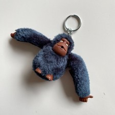 Kipling Blue Monkey Keyring