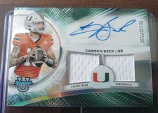 Carson Beck doppia toppa usata