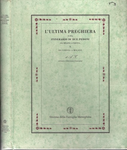 Ultima preghiera sia - preghiera,