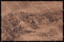 WWI WW1 propaganda tedesca attacco cavalleria tedesca cavallo cartolina ZG9577