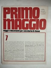 PRIMO MAGGIO N.7 SAGGI E