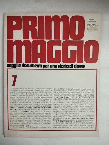 Primo maggio saggi e - maggio,