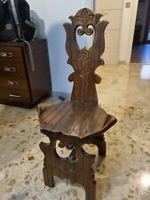 Sedia antica seduta sgabello