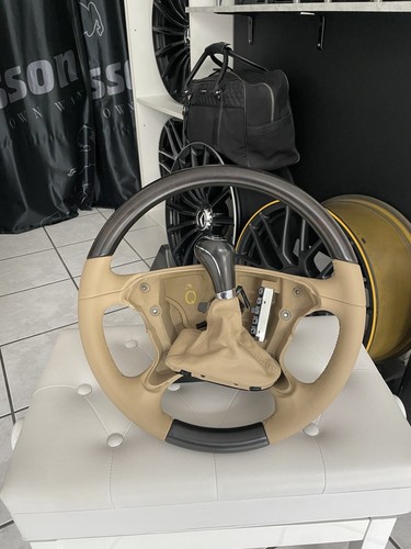 Originale mercedes legno pelle - originale,