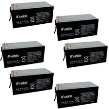 6PC Wedia 12V 200Ah Sealed