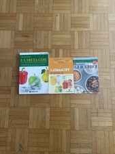 Lotto 3 Libri Dieta Zona e