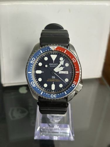 Seiko pepsi diver 7c43 - pepsi, 7c43-7009