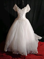 Abito da sposa House Of Bianchi abito con spalle treno taglia M