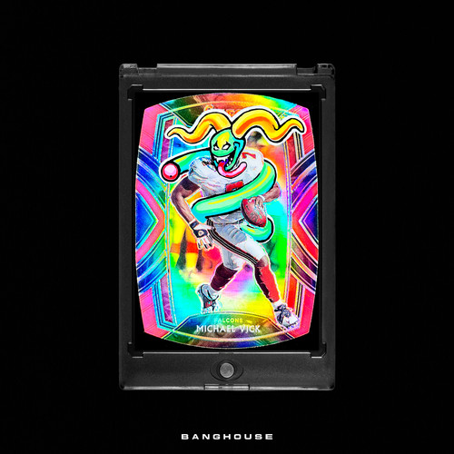 Michael vick die cut - 1/1, 🔥