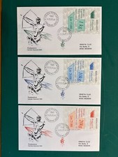 ITALIA - 1997 - FDC VENETIA n.C16 - serie 3 bollettini Posta Celere