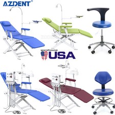 Silla móvil dental portátil