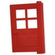 Lego Porta 4 Finestre Rosso