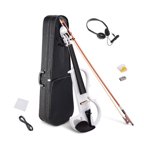 Set violino bianco silenzioso