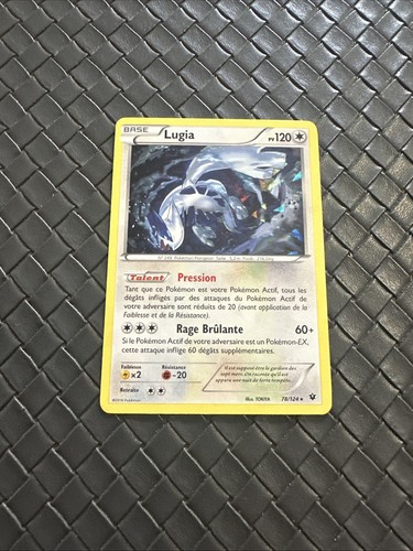 Carte pokémon lugia 124 - pokémon,