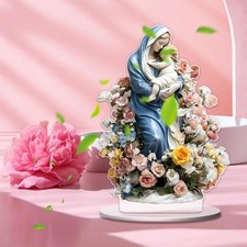 Mom Child 2D Flat Acrilic Sign