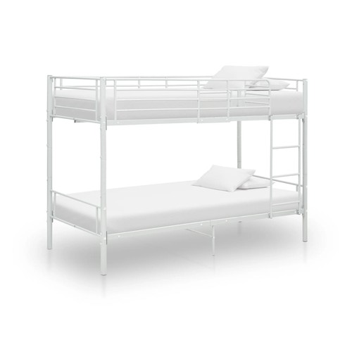 Vidaxl letto castello bianco - letto, a