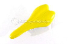 sella bici bicicletta strada mtb dapper giallo fixed singlespeed cruiser custom