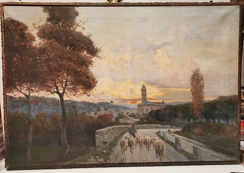 Dipinto olio tela - olio,