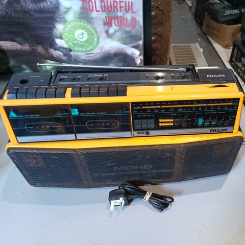 Phillips 8304 stereo radio - d,